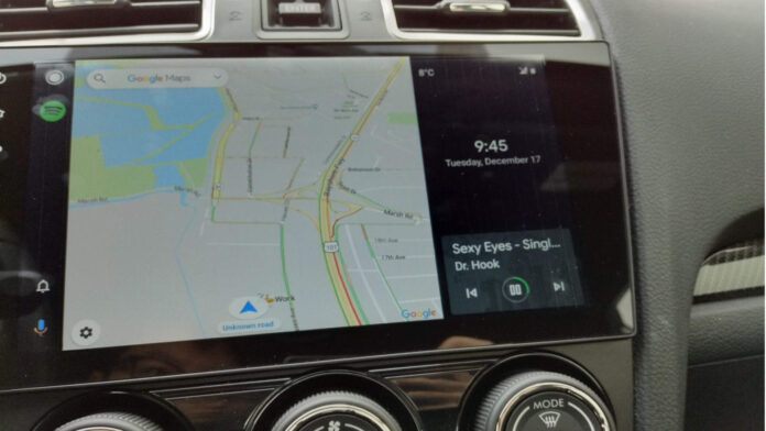 Split Screen Android auto
