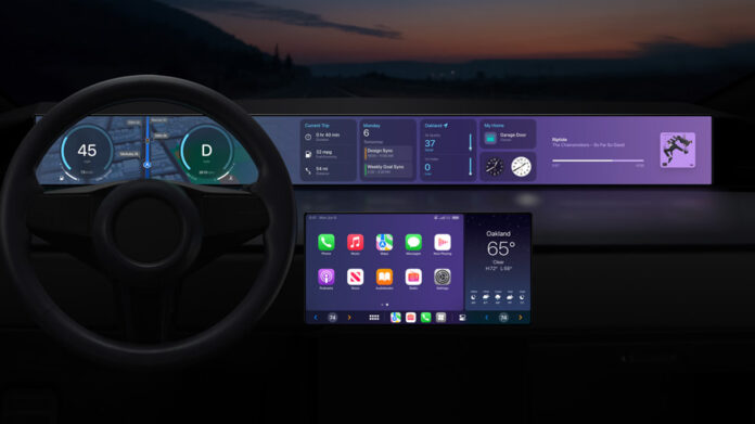 Apple CarPlay será capaz de mostrar conteúdos em várias telas do carro
