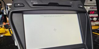 como calibrar o touch screen motrex