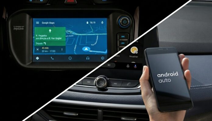 Central multimídia MyLink Chevrolet instalada nos modelos Onix, Cruze, Spin e Montana